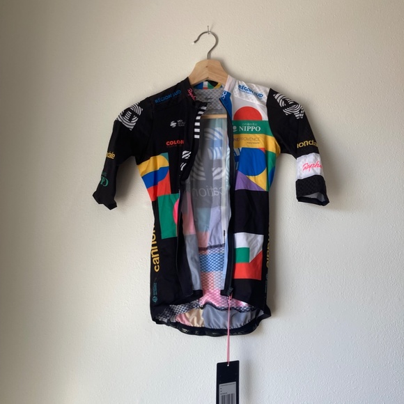 NWT Women's EF [Education First] Nippo Euphoria Aero Cycling Jersey - XS - Picture 4 of 6